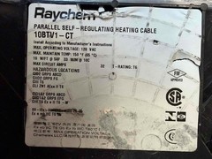 NvENT Raychem Parallel Self Regulating Heating Cable 10BTV1-CT 120V By The Foot