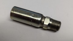 NOS Weatherhead 1/4” Hose ID x 1/4” Male NPT Hose Crimp Fitting, 04U-104
