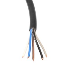 M12 2M Male Straight Head 5Pin Connector Aviation Electrical Cable