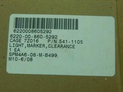 CONCORD Instruments 541-1105, 6220008605292 Light, Marker, Clearance