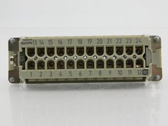 Harting Han 24E-F-S 16A 500V 6KV 600V HS 12