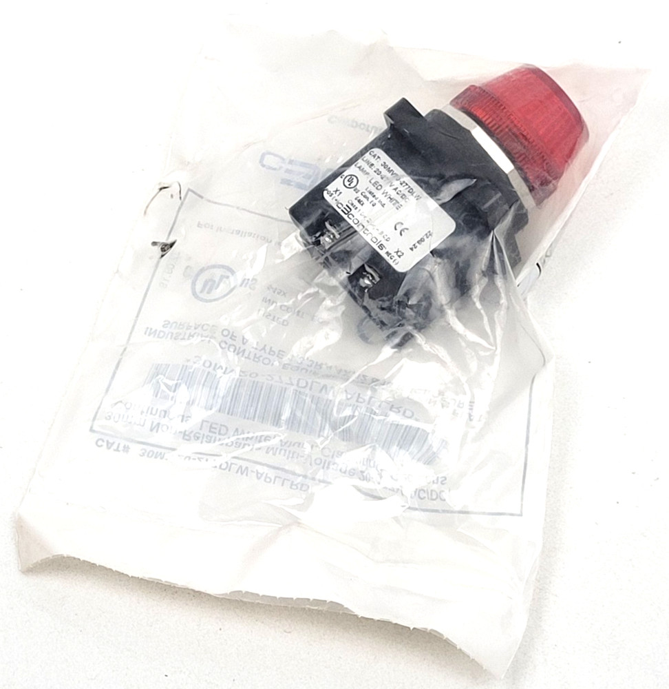 30MV20-277DLW c3controls 277 Volt Red LED Light – Next Day Option – New