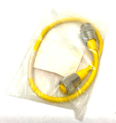 Turck RSK RKM 50-0.6M Minifast Double Ended Cordset 5-Pin Male to Fem U2282-16