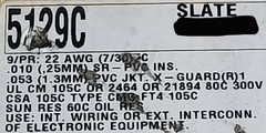 Alpha Wire 5129C 22/9P Supra-Shielded Twisted Pairs XtraGUARD Control Cable /5ft