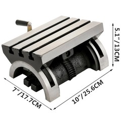 Adjustable-angle Worktable; Tilting Worktable for Milling and Drilling Machines
