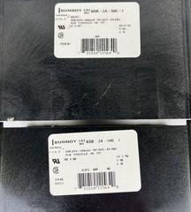 BURNDY, BDB-24-500-1, LOT OF 2, VERSI-POLE POWER DISTRIBUTION BLOCK, 1 POLE, NEW