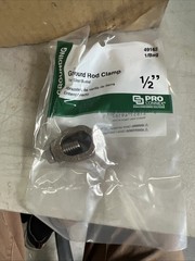(25 Pack) Sigma ProConnex 1/2″ Universal Bronze Rod Grounding Clamp 3651919