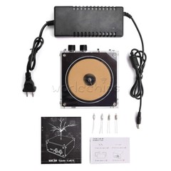Bluetooth Music Tesla Coil AC110-240V 120W 10CM High Frequency Voltage Pulse New