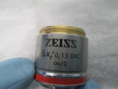 Carl Zeiss 1156-511 Microscope Objective EC Epiplan-NEOFLUAR 5x/0.13, 100437