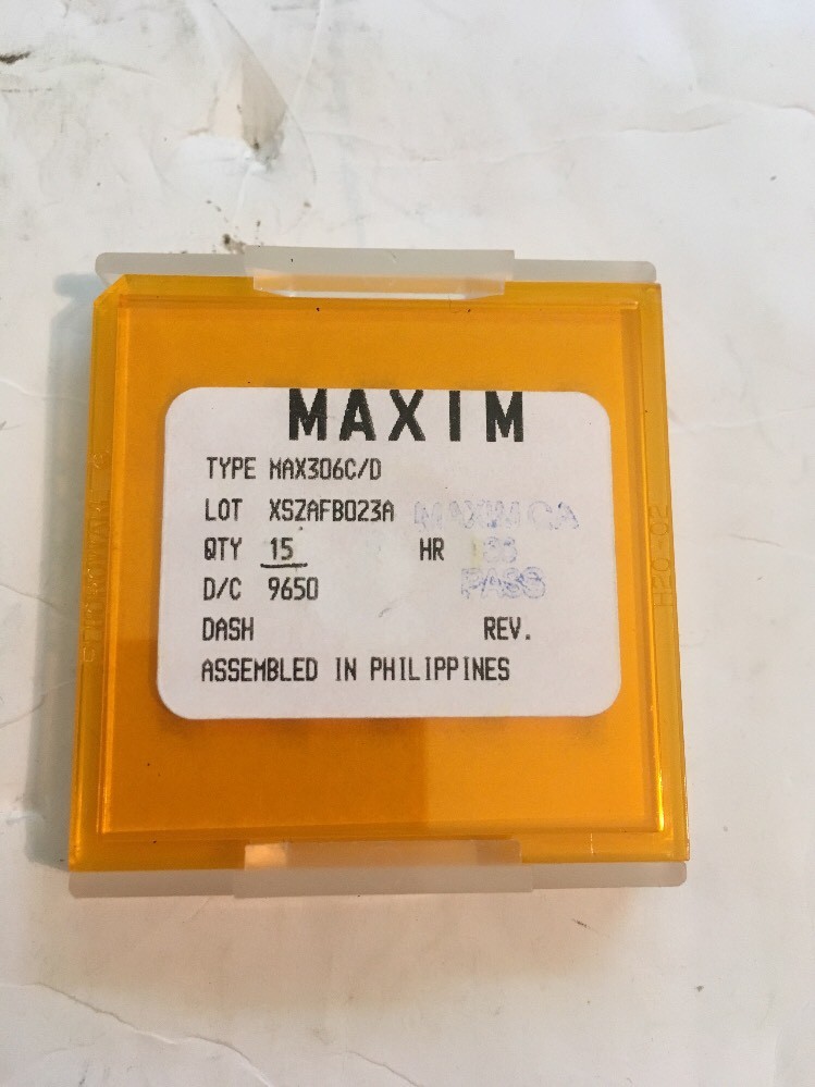 MAXIM DIe Multiplexer MAX306C/D 160/ Units (D31 Cell)