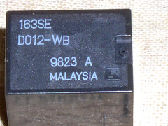 FUJITSU FBR163SED012-WB SPDT 12V VOLT COIL 10 AMP PC MOUNT GEN PURPOSE RELAY USA