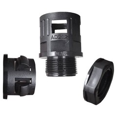 Corrugated Cable Conduit Connector Joint for Black Cable Tidy Tube & Trunking