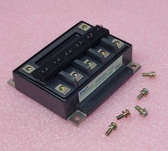 FUJI ELECTRIC – 6MBI25L-120 – Transistor, IGBT, 25A,1200V, N-Channel, New