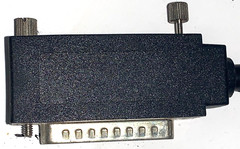 GE FANUC BACKPLANE CABLE IC693CBL300A SER. 90-30 25 PIN MALE 3′ LENGTH SHIELDED