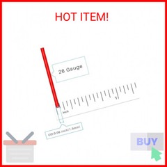 BNTECHGO 26 Gauge Silicone Wire 10 ft red and 10 ft Black Flexible 26 AWG Strand