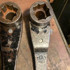 LOT OF (3) I FARGO 2 Lowell Reversible Lineman Ratchet 1 x 1-1/8 x 3/4 USA