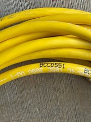 BALLUFF BCC0551 CORDSET 4 PIN MALE/4 PIN FEMALE 5M