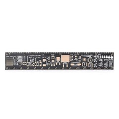 Measuring Tool 15cm 6 Inch Multifunctional PCB Ruler Resistor Capacitor Chip IC