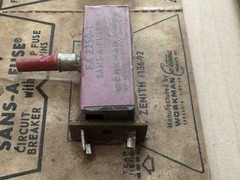 Sans-A-Fuse FA 2250-1 Circuit Breakers 6x NOS – Replace Zenith #136-92 – Vintage