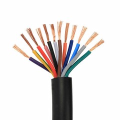 10-Core Electrical Flex Cable 0.12mm²-2.5mm² Automotive Marine Thinwall RVV Wire