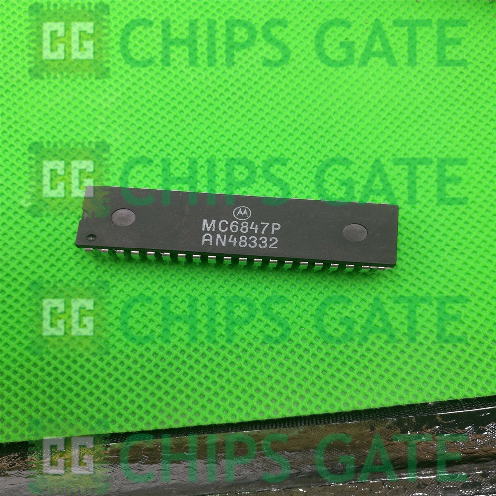 2PCS Motorola MC6847P MC6847 6847 Video Display Generator IC DIP40