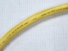 Paige 454932AYW All-Shielded Plenum Access Door Control Cable CMP Yellow /25ft