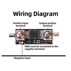 80V 50A High-Current Ideal Diode Module Charging Anti-Reverse Current Protection