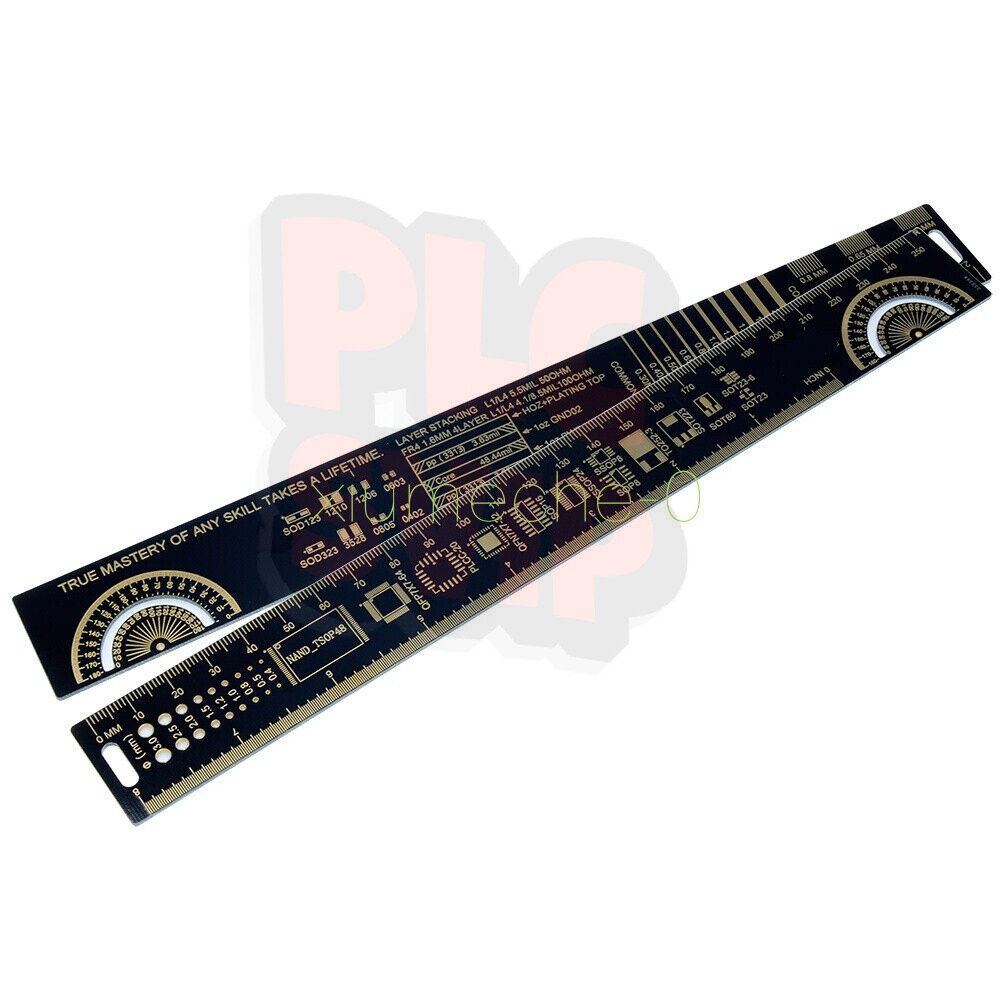 NEW 25cm Multifunctional PCB Ruler Measuring Tool Resistor Capacitor Chip IC M8