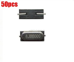 50Pcs Crystal Oscillator HC-49S Smd 8Mhz 8.000 Mhz cr