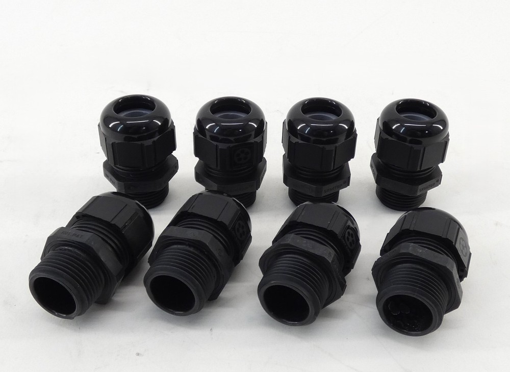*Lot of 8* Lapp Skintop Cable Gland 3/4″ NPT Black – NEW Surplus!