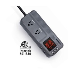 Inkbird Temperature and Humidity Controller ITC-608T Pre-Wired Dual Stage The…