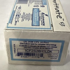 Ballast, Kit ICF-2S26-H1-LD philips advance SmartMate 120-277V,package of 3