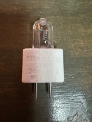 JCS G6.35 ALDIS SIGNALLING LAMP 24V 60W Ceramic Replacement Bulb