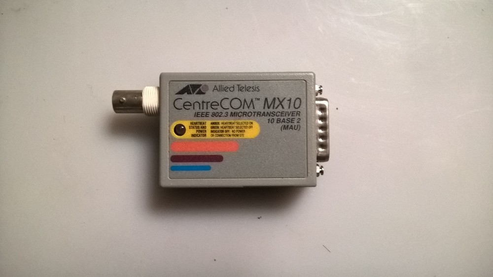 PLC . OMRON CENTRECOM MX10 ALLIED TELESIS