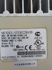 one DELTA VFD022B43B Welcome counteroffer