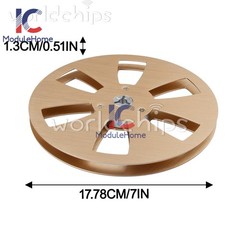 7 Inch Empty Reel 6 Hole Open Reel Sound Tape Reel Opening Machine Part New