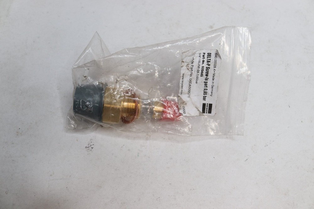 Kriwan Delta-P Screw-In Oil Pressure Sensor 16UNF-2A 3/4″ – What’s Shown Only