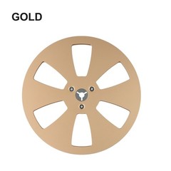 Aluminum 1PCS Empty Reel for 7 Inch Tape Silver/Blue/Black/Gold Options