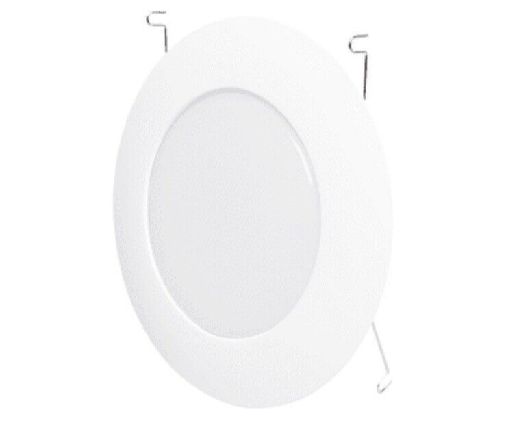💥Elite Lighting B601WH Ceiling Mount 6 Inch Shower Trim in White QTY 1