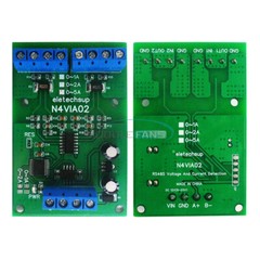 RS485 0~1/2/5A 0-30V Current Voltage Collector Signal Acquisition MODBUS RTU