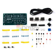 6-bit LED Digital Electronic Clock Kit 51 Microcontroller DIY Soldering Practice