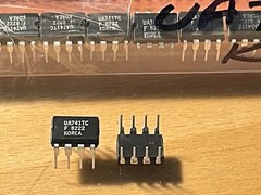 UA741TC – FSC Operational Amplifier, Single AMP, Bipolar, PDIP-8.