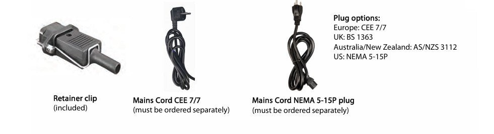 Victron ADA010100400 Mains Cord NEMA 5-15P for Smart IP43 Skylla-S Charger 2m