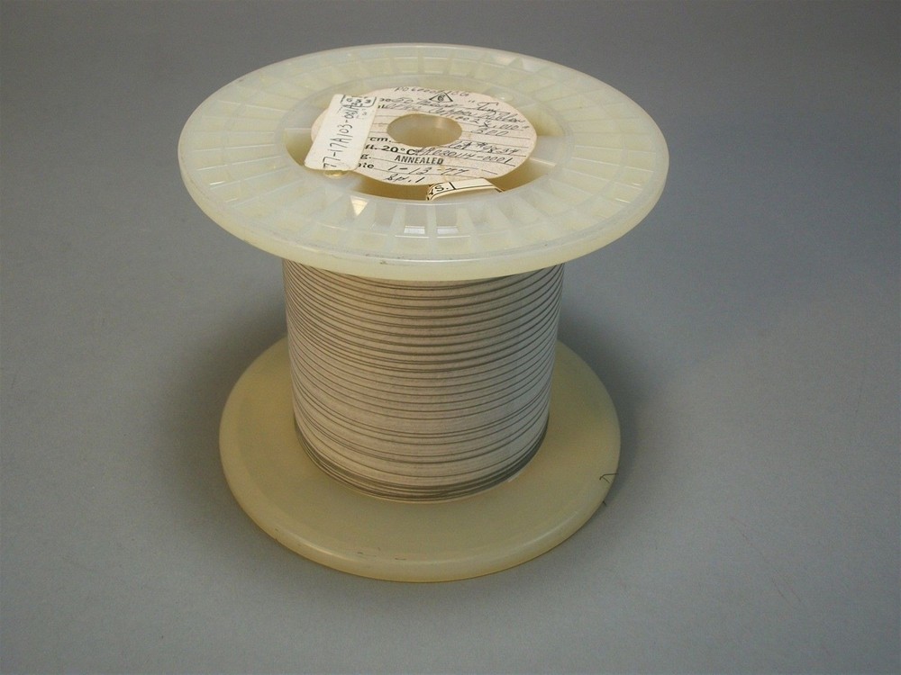 California Fine Wire Tin Plated Copper Annealed Wire A020114-0001-A 300ft – NOS