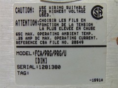 USED Moore Industries FCA/PRG/PRG/U Field Configurable Alarm Module