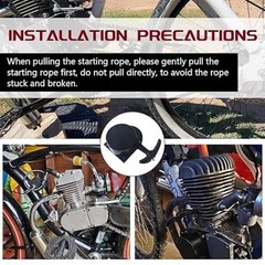 Alloy Starter Pull Start for 49cc 50cc 60cc 66cc 70cc 80cc Motorized