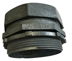 Arlington 828 3-1/2″ EMT Conduit Connector Compression Rigid IMC Arlington 828