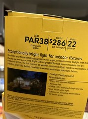 Lot of Three ( 3 ) GE LED 16W PAR38 Bulbs -93128856