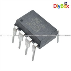 1PCS ATTINY85-20PU IC MCU 8BIT 8KB FLASH 8DIP Top ATTINY85