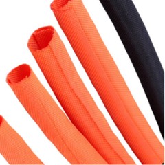 Split Braided Sleeving Loom Tube Cable Wire 5-60mm Harnessing Sheathing 5Colours